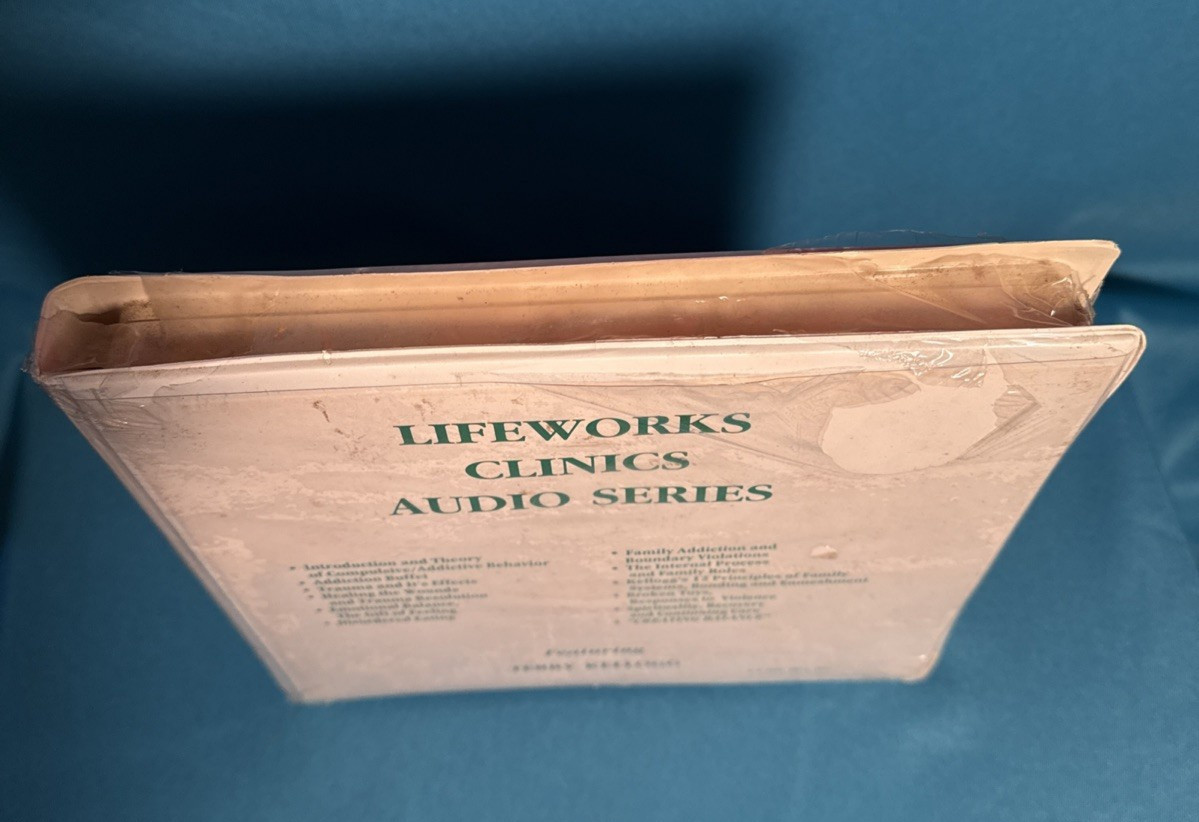 RARE SEALED Terry Kellogg LifeWorks Clinics Audio Series (1992) Addiction