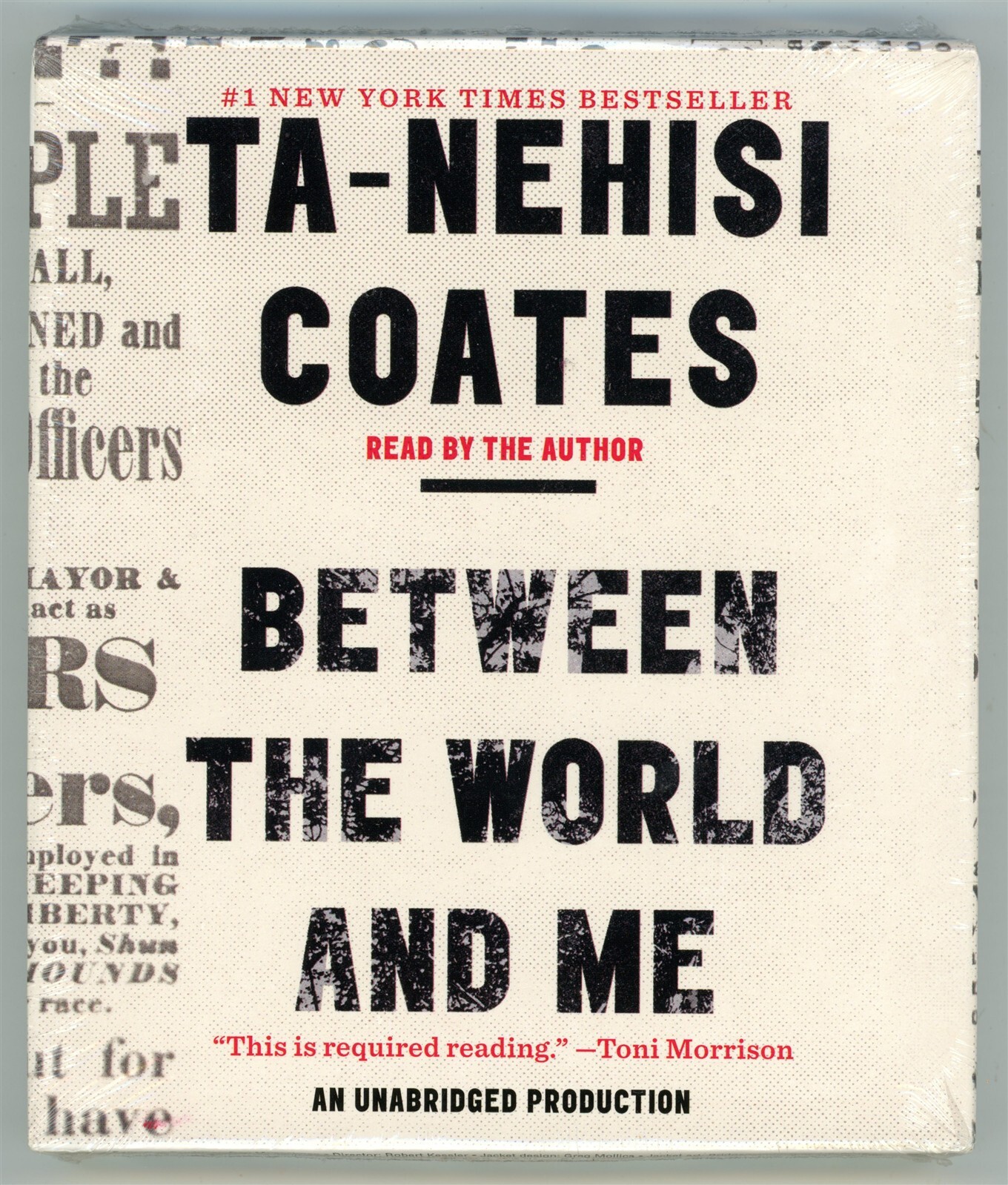 Between the World and Me by Ta-Nehisi Coates (2015, Compact Disc)