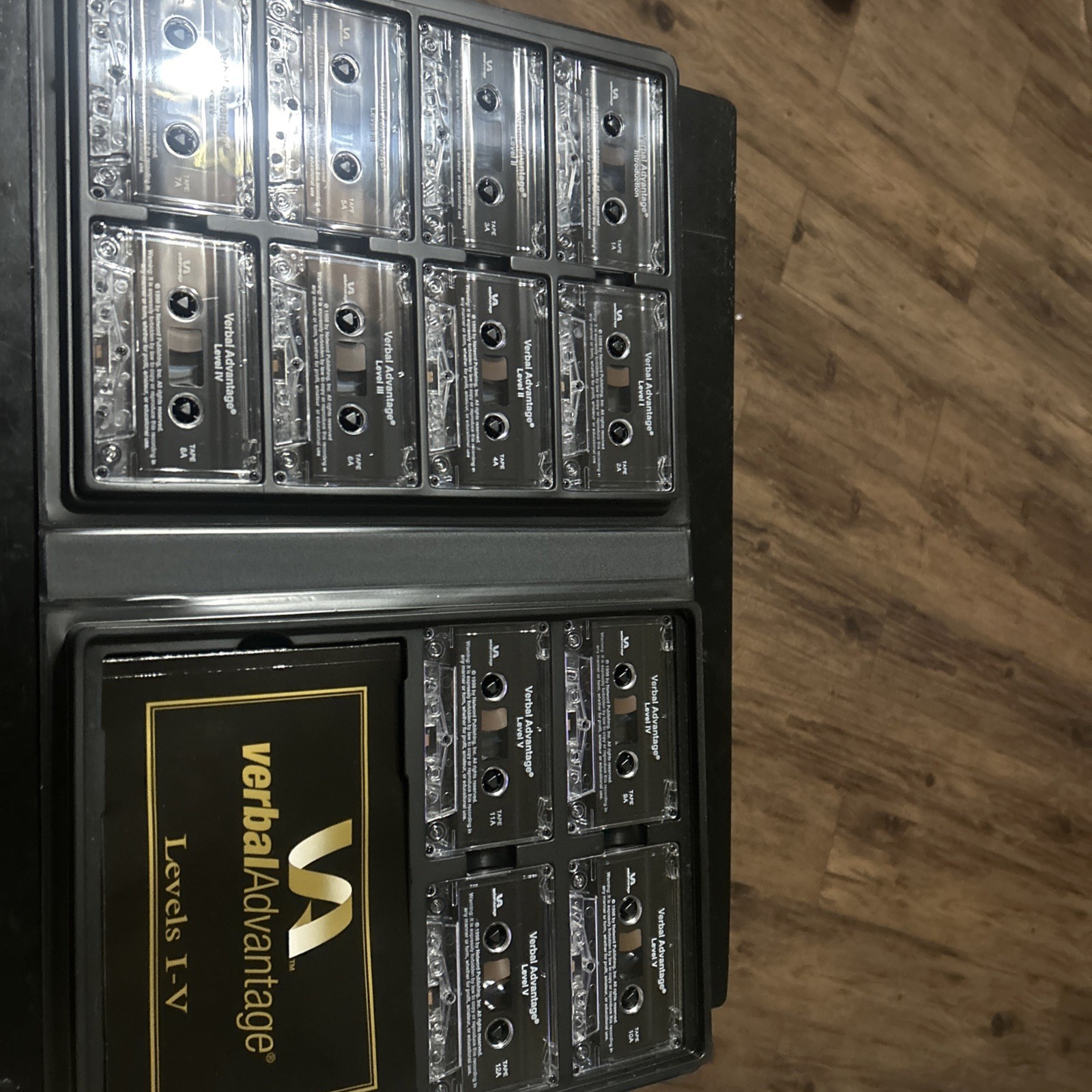 Verbal Advantage Success Edition Advanced Charles H Elster — 12 Cassettes