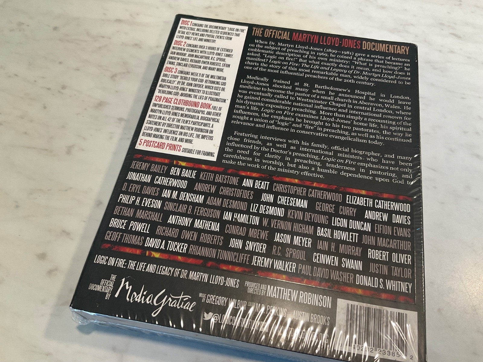 Logic on Fire DVD & Book Deluxe Set Life Legacy of Martyn Lloyd Jones SEALED