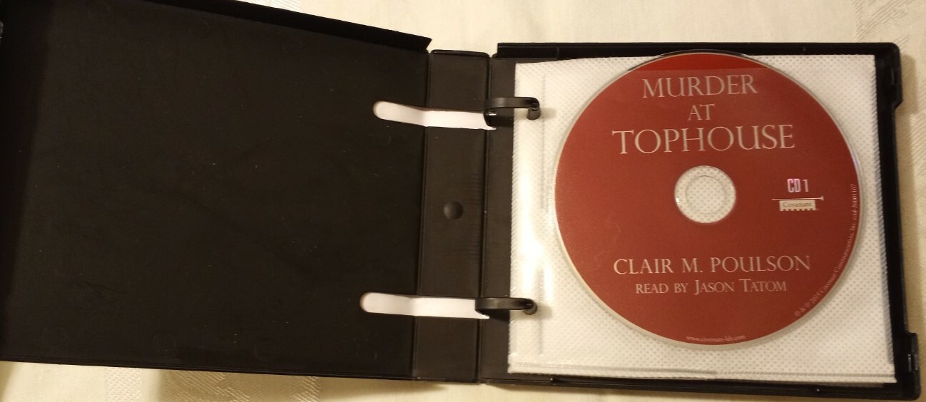 Murder at Tophouse by Clair M. Poulson Audio Book Complete Unabridged on 8 CDs