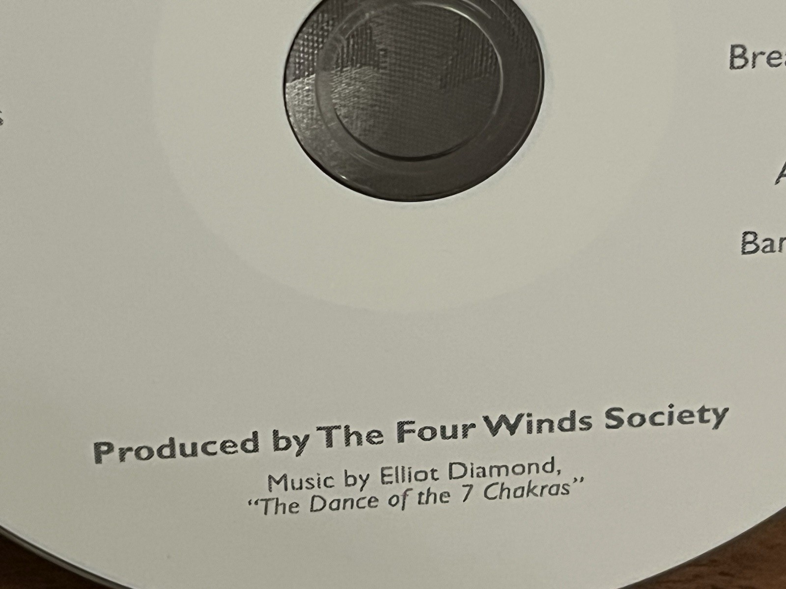 CD The Four Winds Society Morning Meditation Breathing Exercise Alberto Villoldo