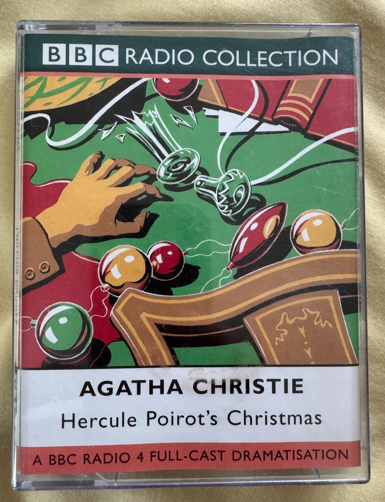 4 x BBC FULL CAST Agatha Christie Audiobook Cassettes & 1 x CD. Marple & Poirot