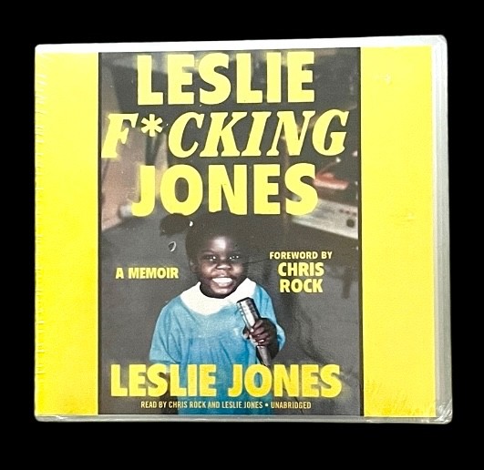 LESLIE F*CKING JONES ~ A Memoir ~ Audiobook w Chris Rock ~ NEW SEALED