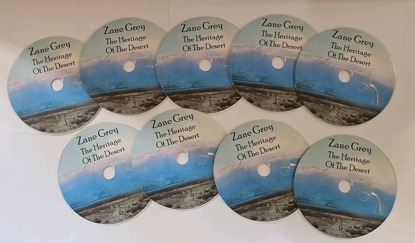 The Heritage Of The Desert CD Audio BOOK On 9 CDs