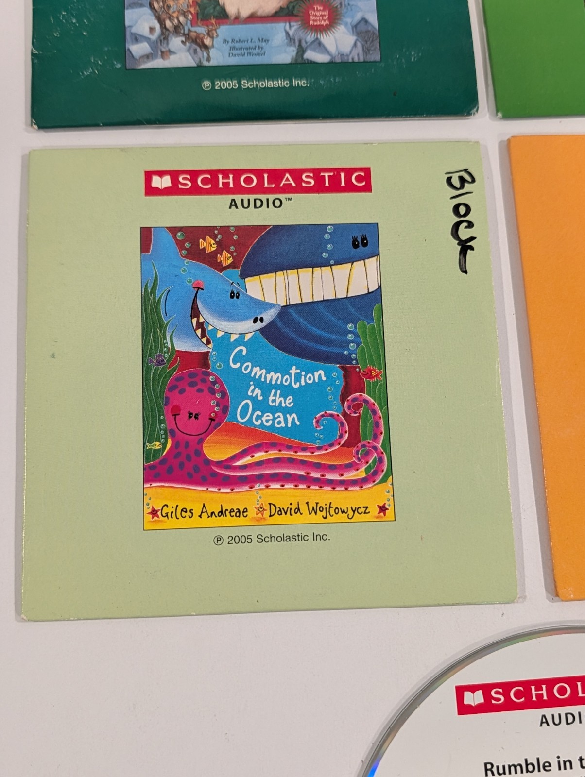 11 Scholastic Audiobook CD Lot | Children, Kids, Christmas, Phonics, Reading