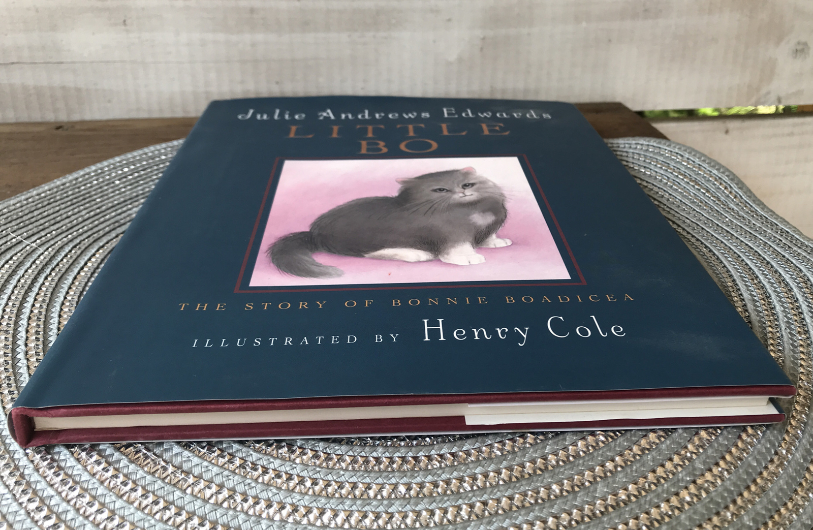 1999 Vtg 1st Edition LITTLE BO Story of Bonnie Boadicea Julie Andrews Edwards HB