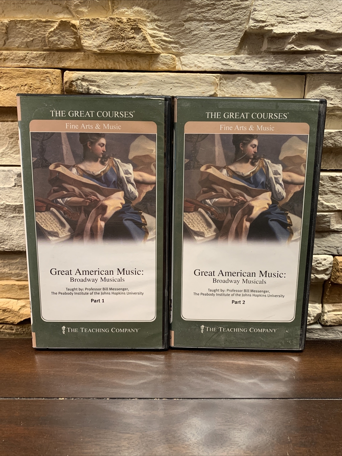 The Great Courses American Music Broadway Musicals Parts 1 & 2 4-CD Set w/ Books