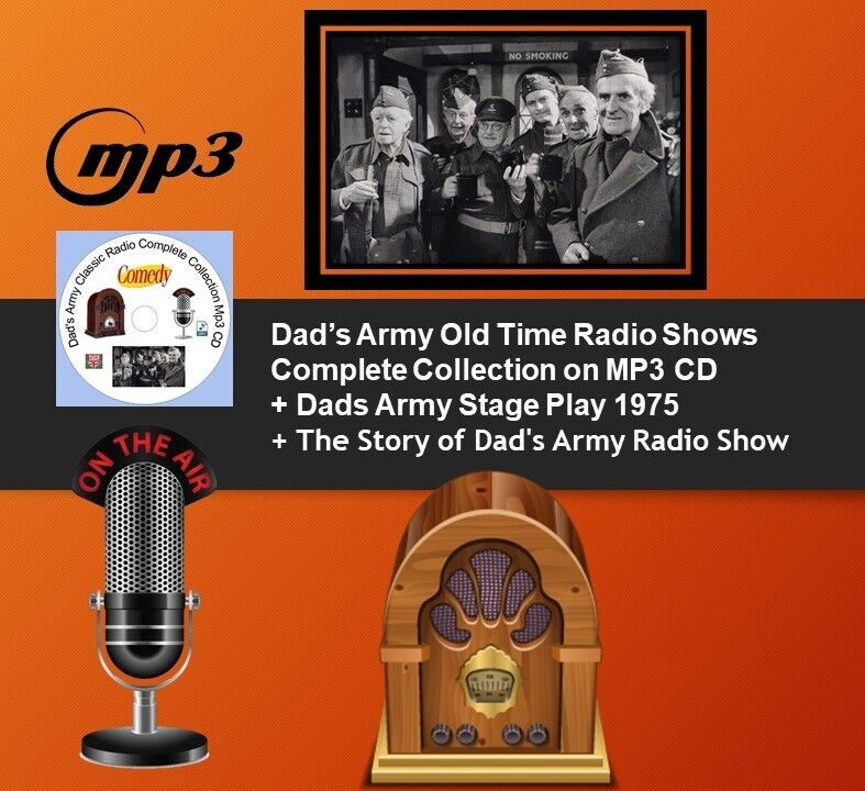 Dad’s Army Old Time Radio Shows The Complete Collection MP3 On CD FREE POSTAGE