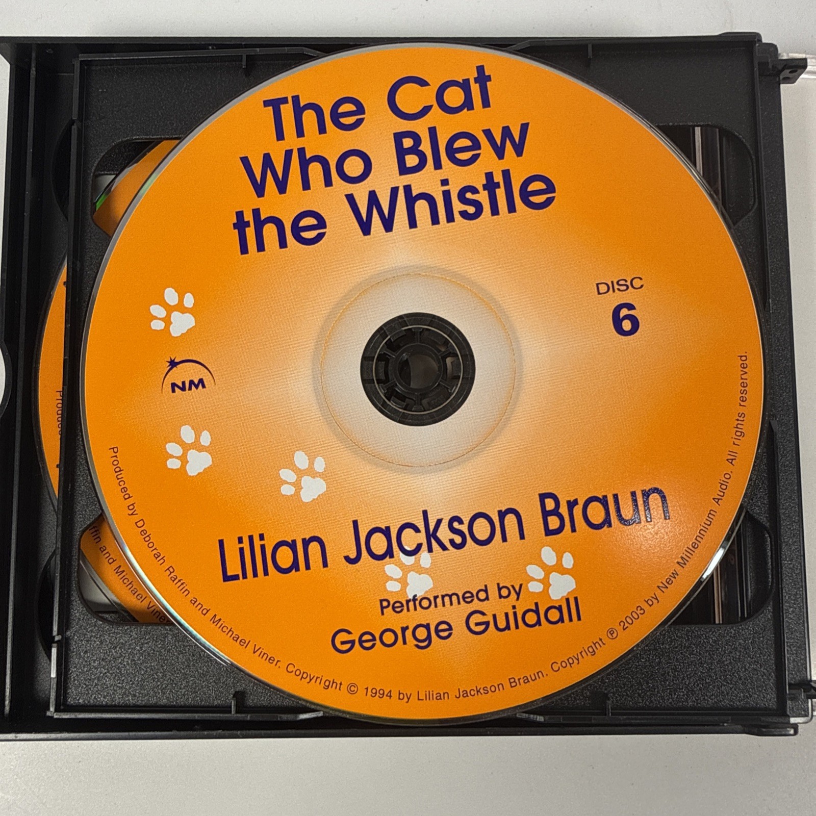THE CAT WHO BLEW THE WHISTLE by Lilian Jackson Braun (Unabridged AUDIO CD)