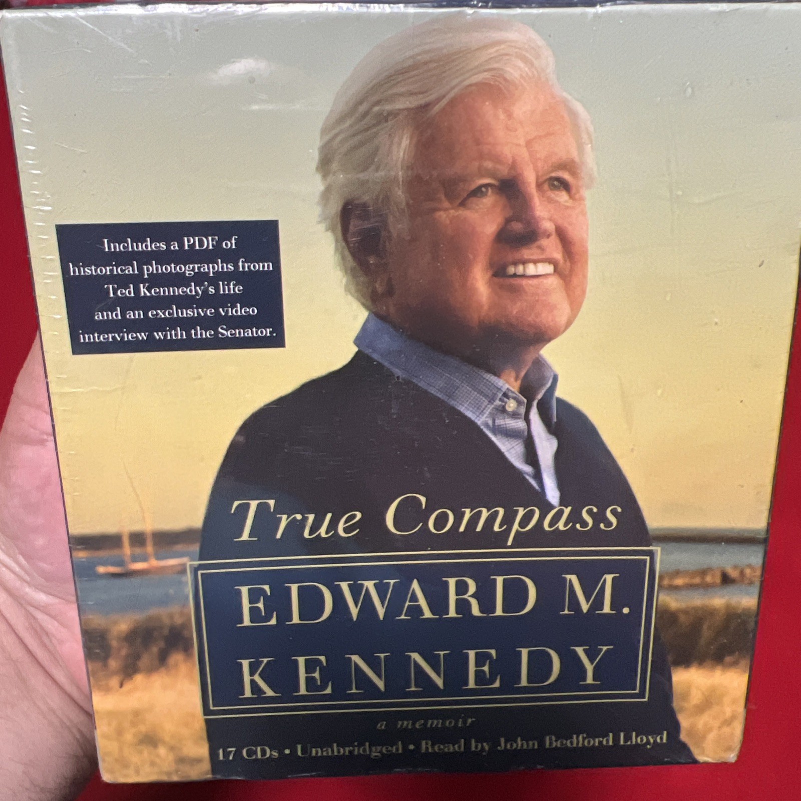 True Compass: A Memoir by Edward M. Kennedy — Unabridged 17 CD Audiobook — NEW
