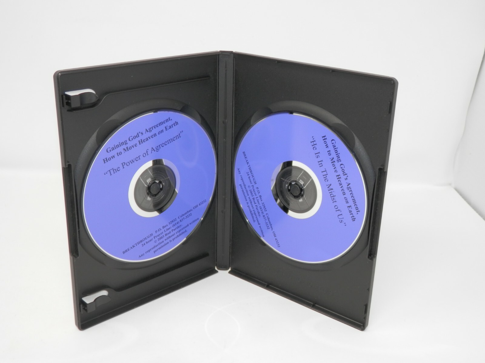 Gaining God’s Agreement: How To Move Heaven On Earth Rod Parsley Audio CD Set