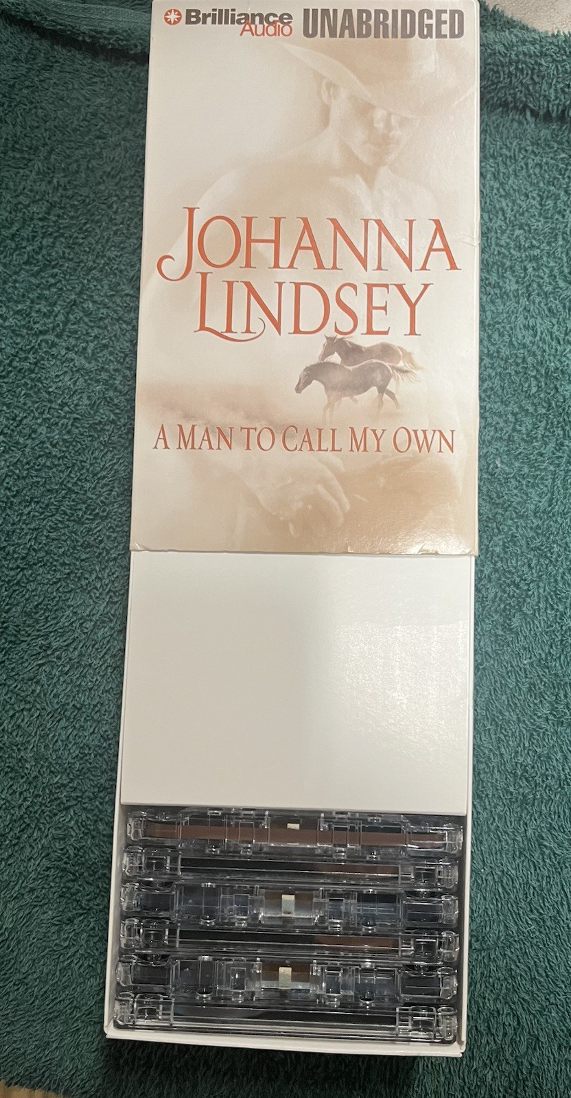 Johanna Lindsey A Man To Call My Own Audiobook 6 Cassettes 9 Hours 2003