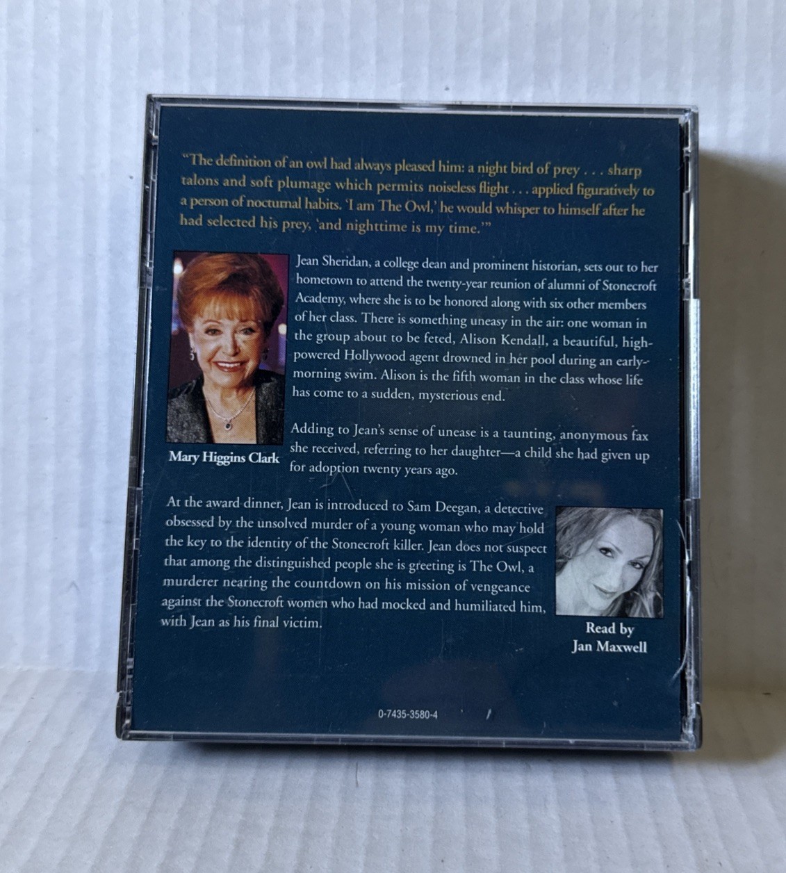 Nighttime is My Time by Mary Higgins Clark (4 CD Abridged Audiobook)
