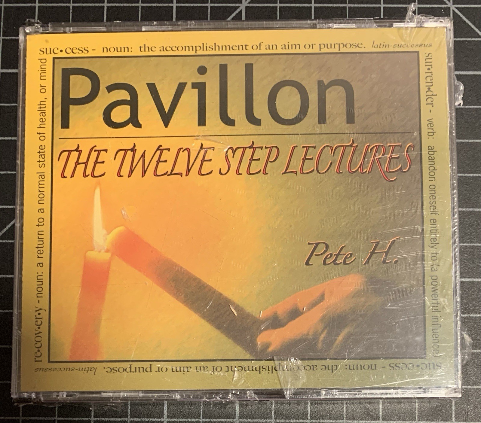 Audio CD AA Alcoholics Anonymous Twelve Steps Lectures NEW Sealed Pavillon
