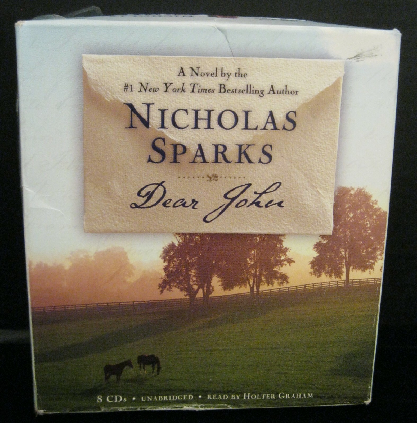 DEAR JOHN NICHOLAS SPARKS AUDIO BOOK ON CD UNABRIDGED 8 CDS 9 HRS 2006 EDIT