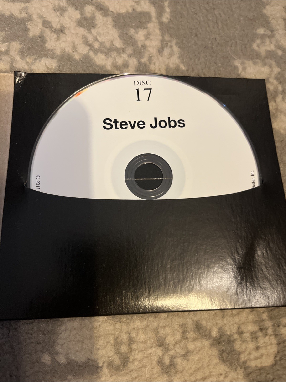 Steve Jobs by Walter Isaacson (2011, Compact Disc) Dylan Baker Unabridged 20 CDs