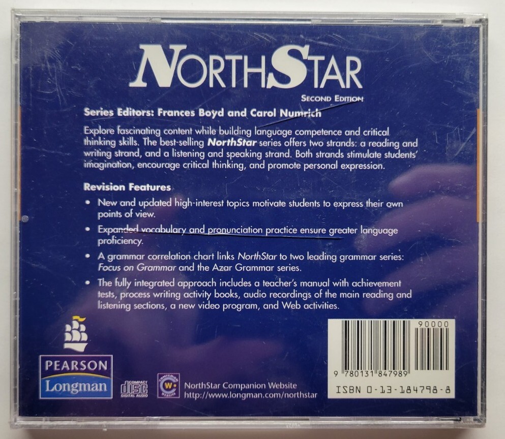 NorthStar Reading and Writing Basic Low Intermediate 2nd Edition Audio CD