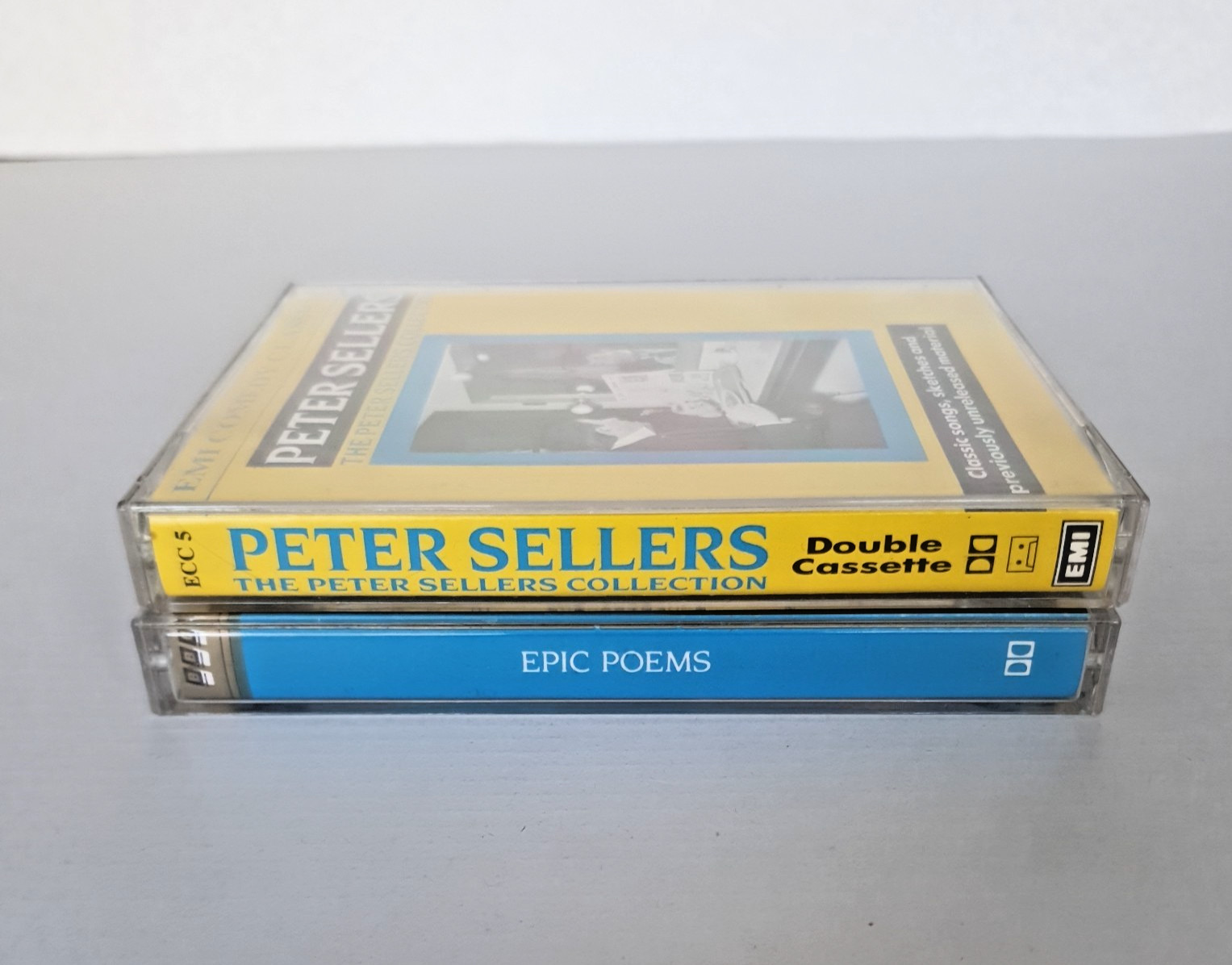 Audiobooks — Peter Sellers & Epic Poems — EMI Comedy/BBC Radio Cassette Tape