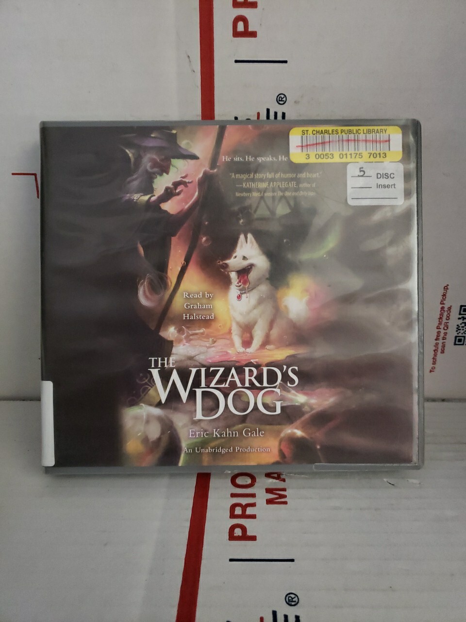 Shelf189 Audiobook~The wizard’s dog- Eric k. Gale- unabridged- 5 cds