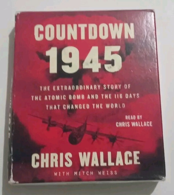 Countdown 1945 Chris Wallace Audio Works Audiobook 7 Discs Like New