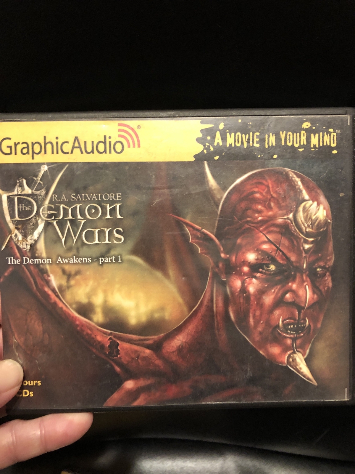 Graphic Audio Demon Wars Salvatore Awakens Ascendance Transcendence Immortals LO