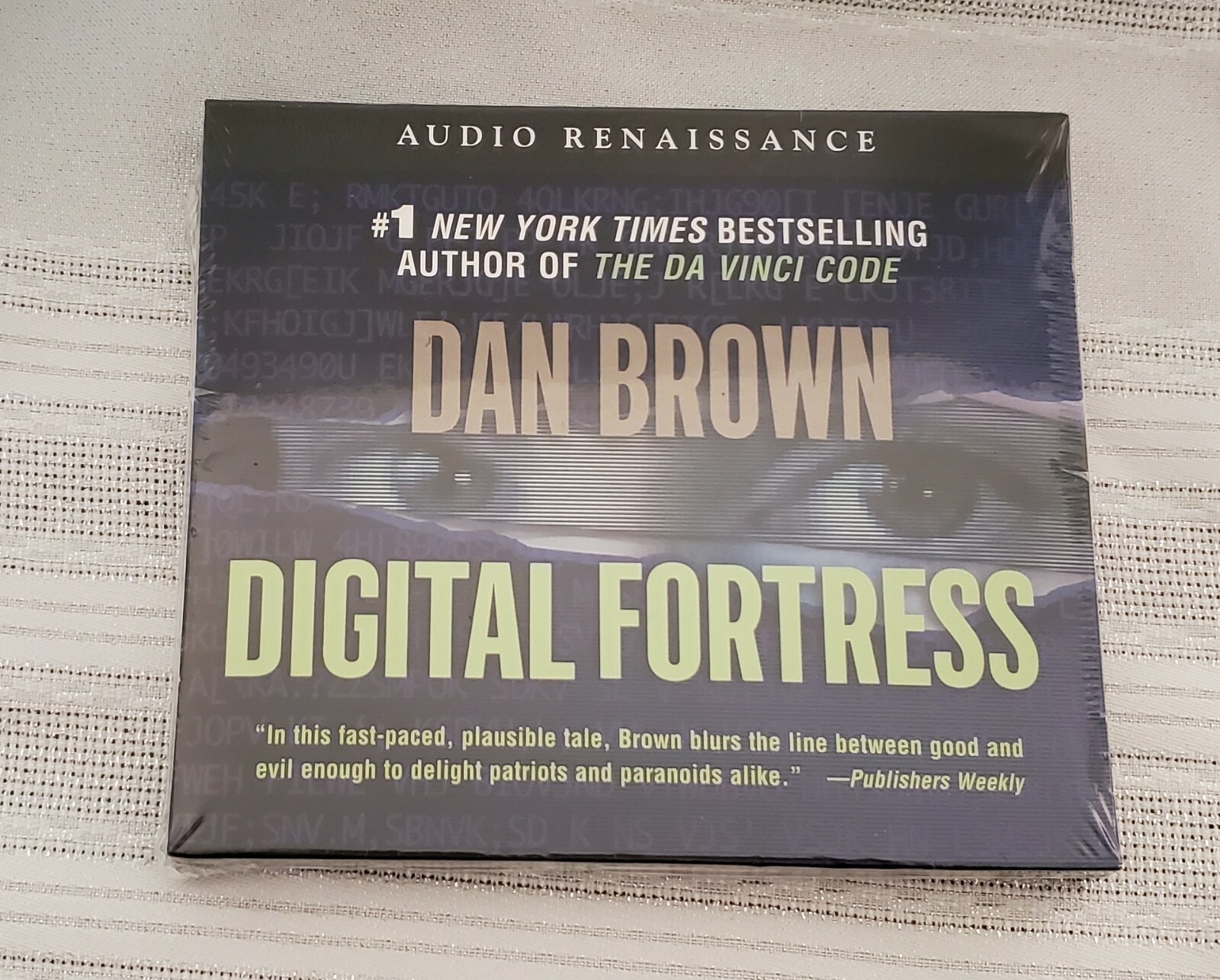 Digital Fortress CD Audio book NEW Factory Sealed Dan Brown Abridged 5 disc