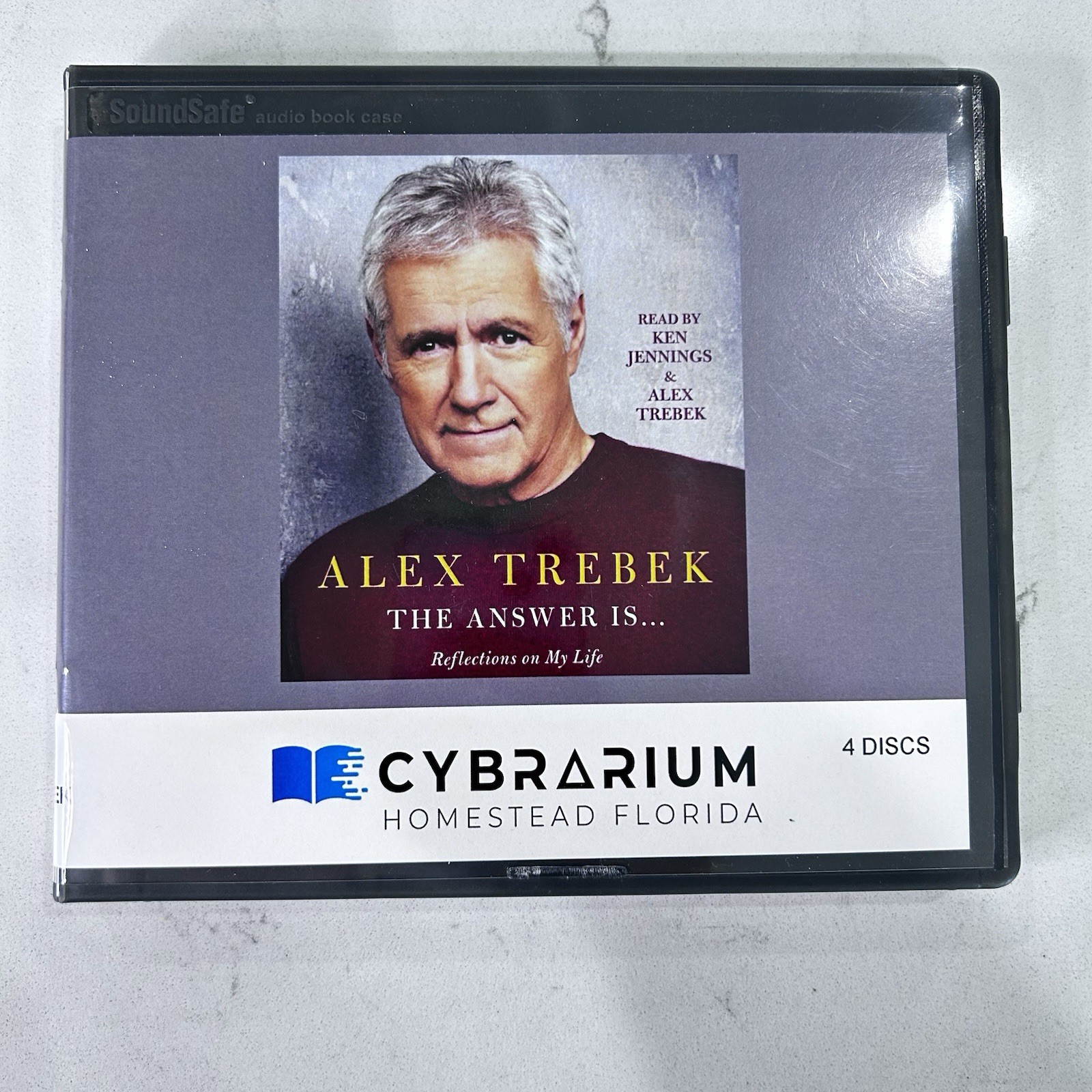 The Answer Is… Reflections on My Life Audiobook 4-Disc Set by Alex Trebek