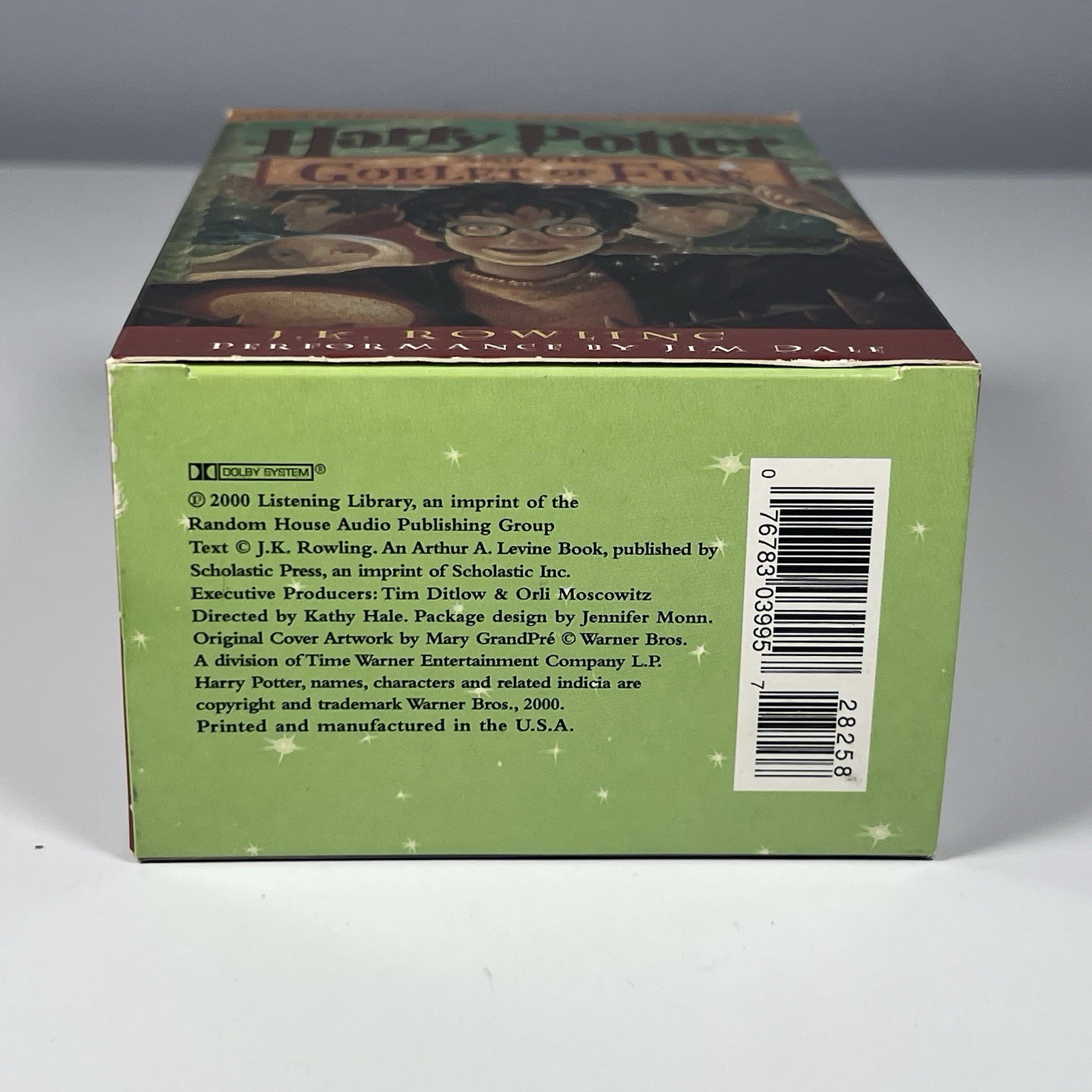 Harry Potter and the Goblet of Fire Unabridged Audio Book on 12 Cassettes
