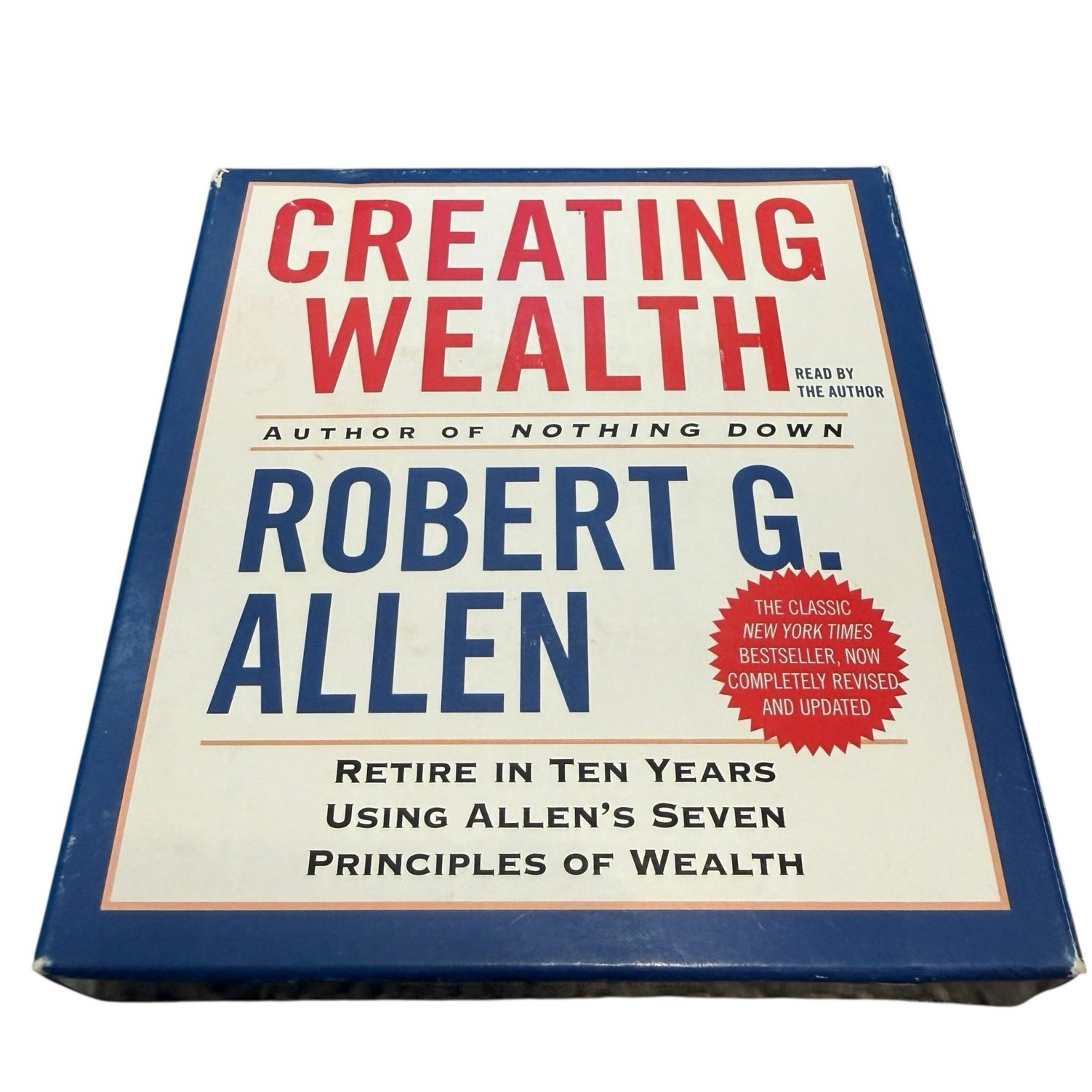 Creating Wealth Audiobook 4-Disc CD Set Robert G. Allen | Read by Author