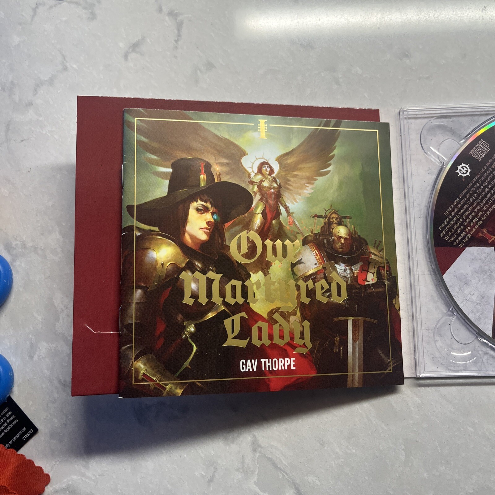 Warhammer 40,000 Our Martyred Lady (2019, Compact Disc)MISSING DISC 5 w/ Insert