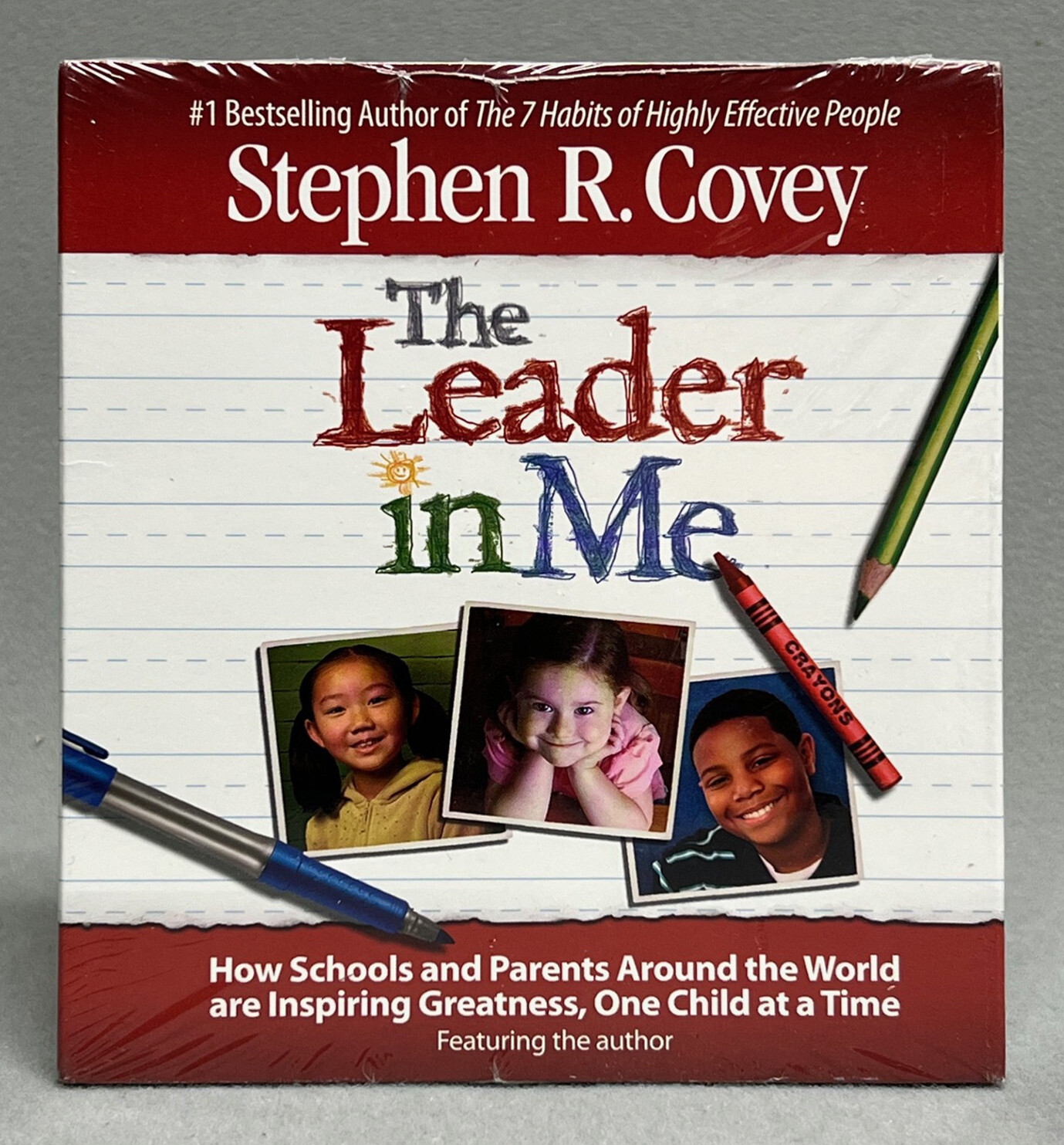 THE LEADER IN ME …Inspiring Greatness… (CD, 2008) AUDIOBOOK Stephen R. Covey