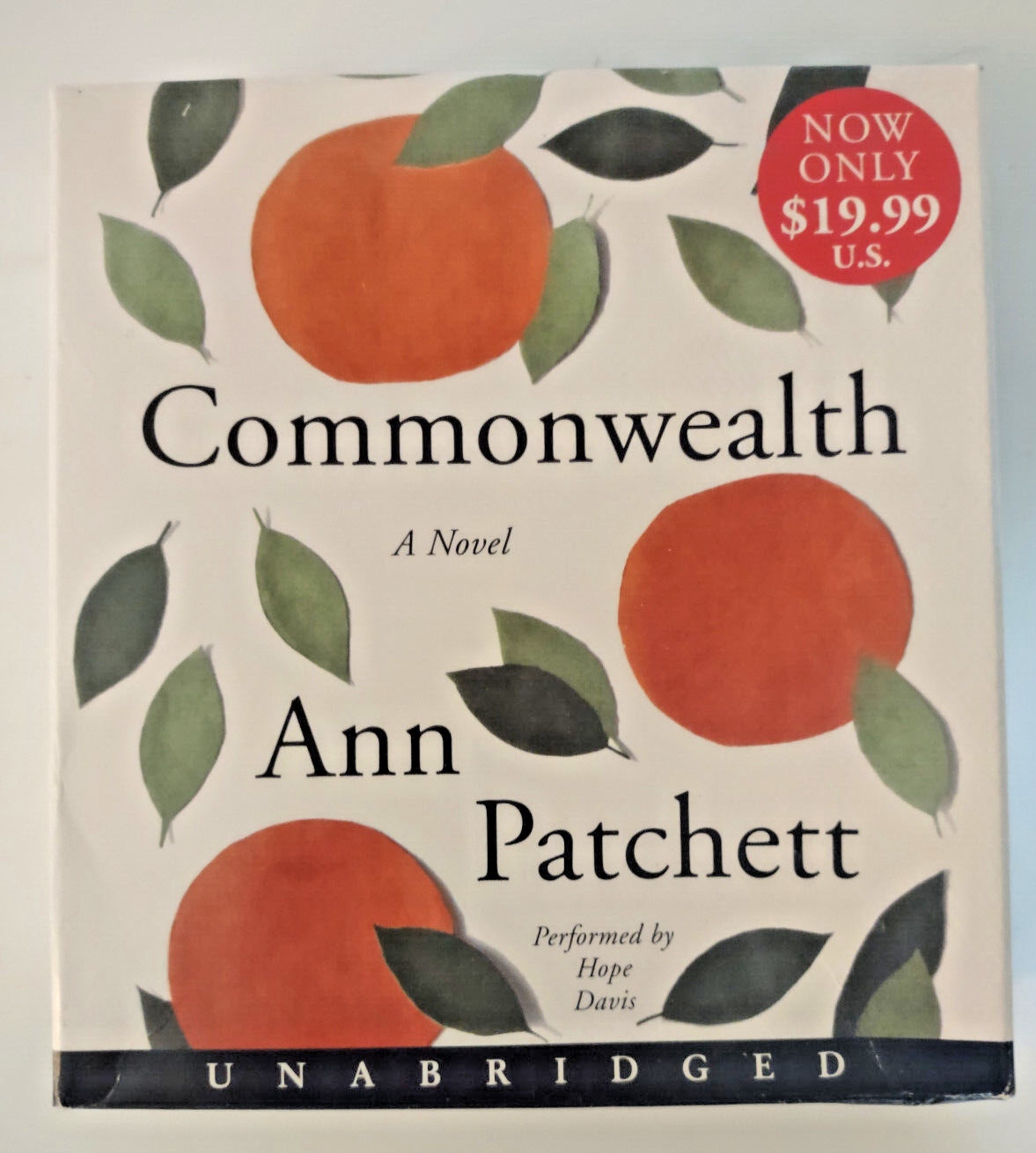 Commonwealth by Ann Patchett 2017, 9 Compact Discs Unabridged 10.5 hours