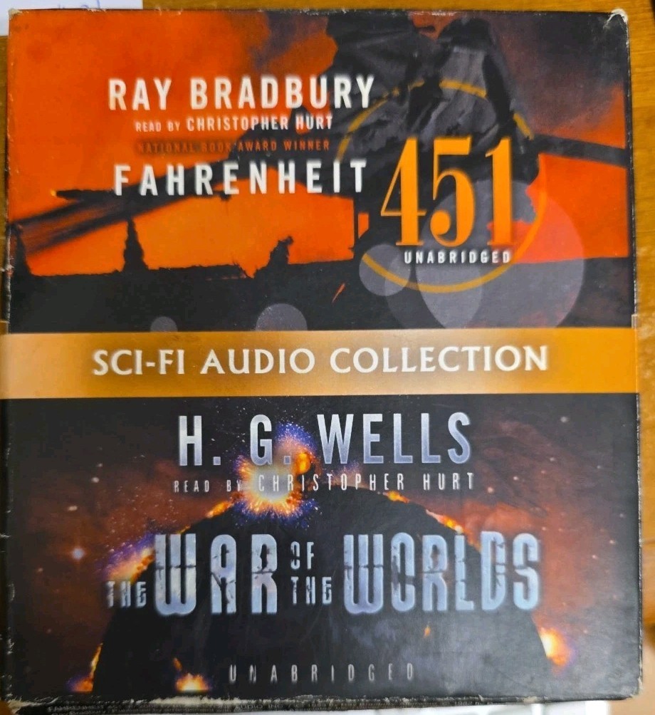 The War of the Worlds & Fahrenheit 451 — AUDIO Book CD — Sci-Fi Audio Collection