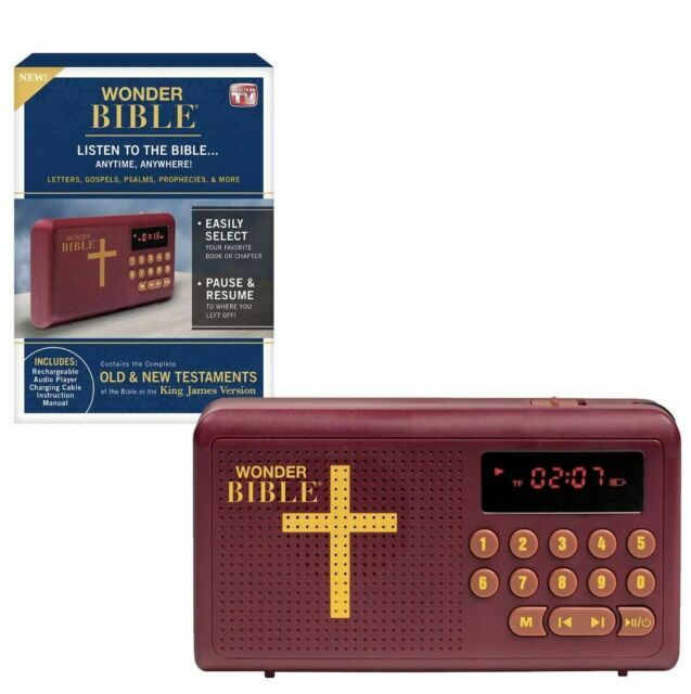 KJV- The Audio Bible Player that Speaks, King James Version, New & Old Testame..