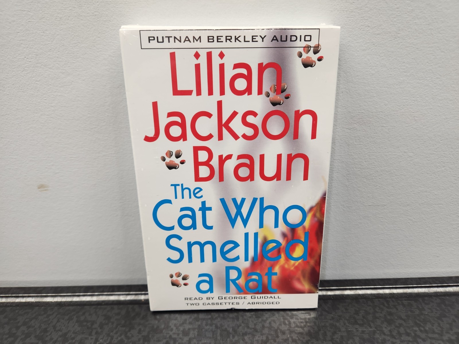 Lilian Jackson Braun The Cat Who Smelled a Rat Cassette Audiobook Abridged NEW