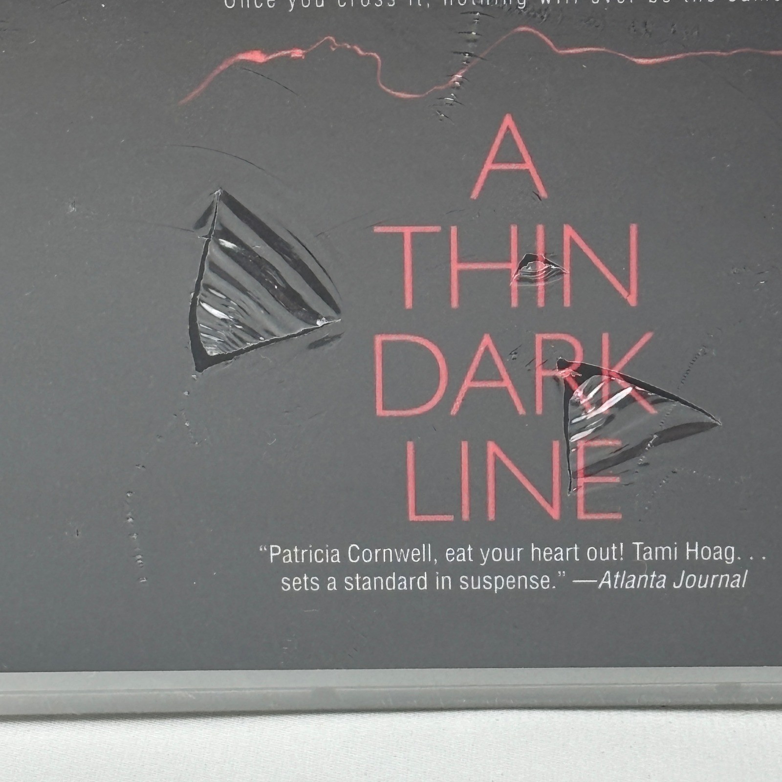 A Thin Dark Line CD Audiobook Tami Hoag 15 Disc Set Unabridged Brilliance Audio