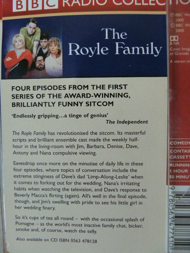 Job lot bundle comedy Al Read Caine Bennett Royle Family audio books cassettes.