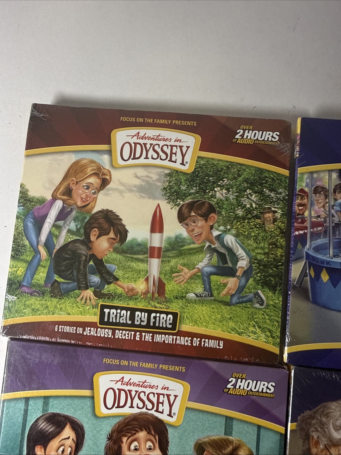6 CD Sets (16 CDs)Adventures In Odyssey Focus On Family Audio Drama, 48 Episodes