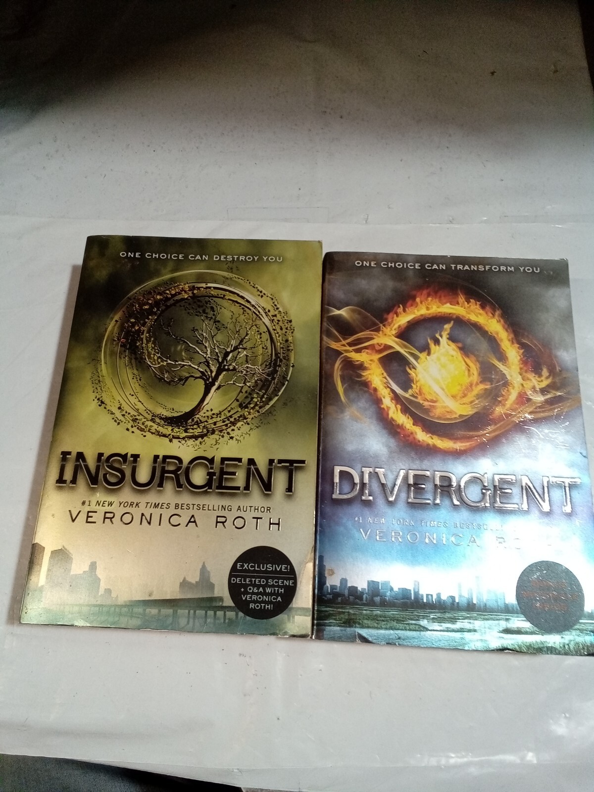 Insurgent & Divergent- Paperback By Roth, Veronica — GOOD