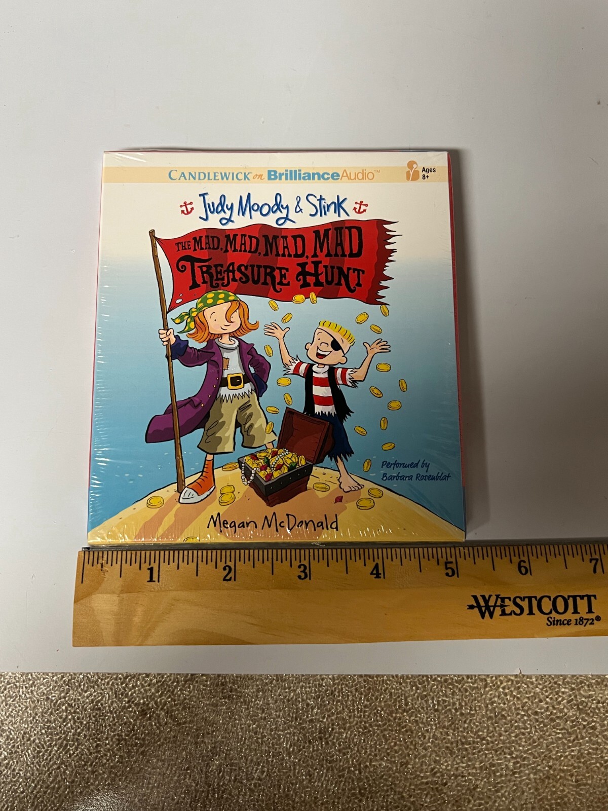 Judy Moody & Stink: The Mad, Mad, Mad, Mad Treasure Hunt McDonald, Megan Audio