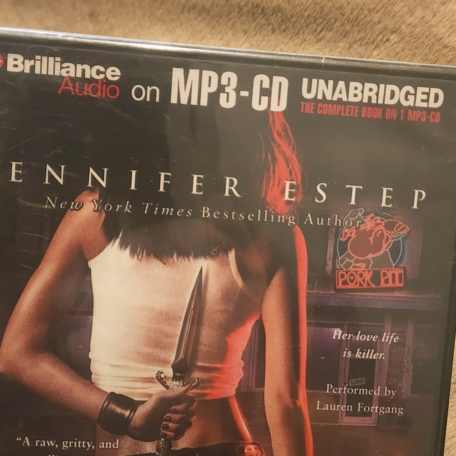 Spider’s Bite Brilliance Audio MP3-CD Jennifer Estep An Elemental Assassin Book