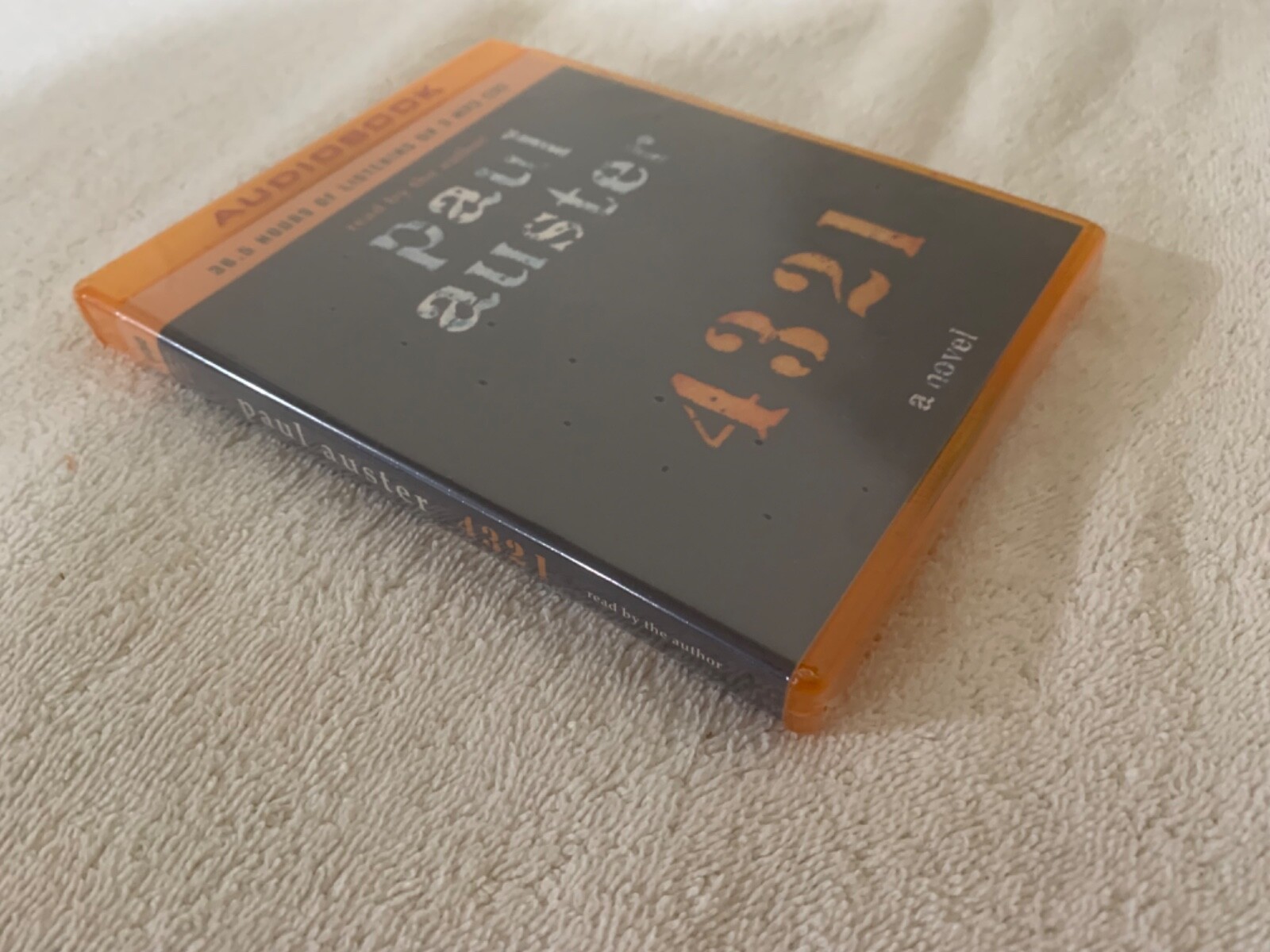 Paul Auster 4321 CD Audiobook Novel Read By Author Brand New & Sealed