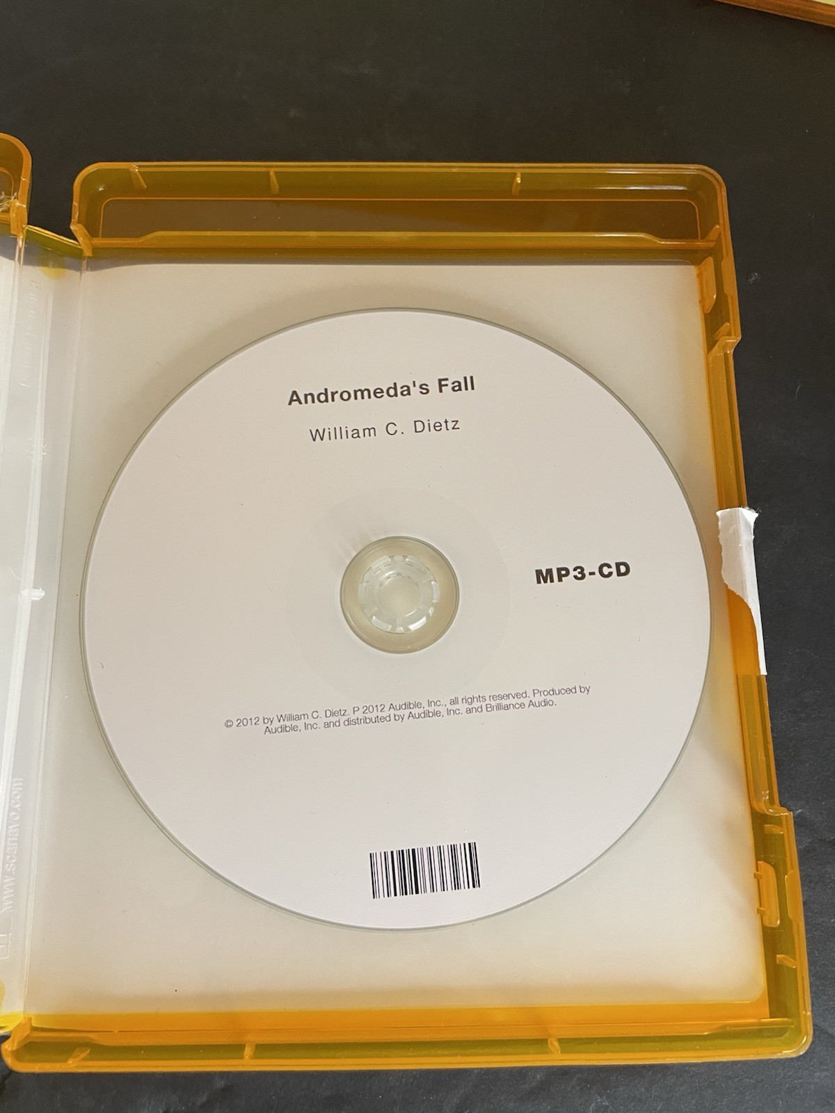 William C. Dietz Andromeda Trilogy MP3-CD Audiobook 3 Disc Set Complete