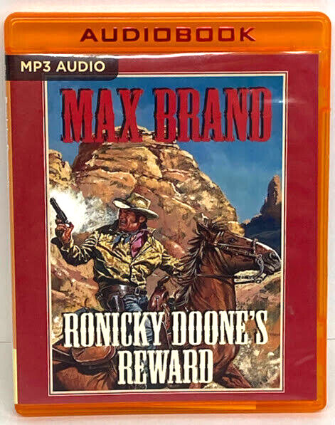 Ronicky Doone’s Reward Audio Book MP3 CD Max Brand 1996