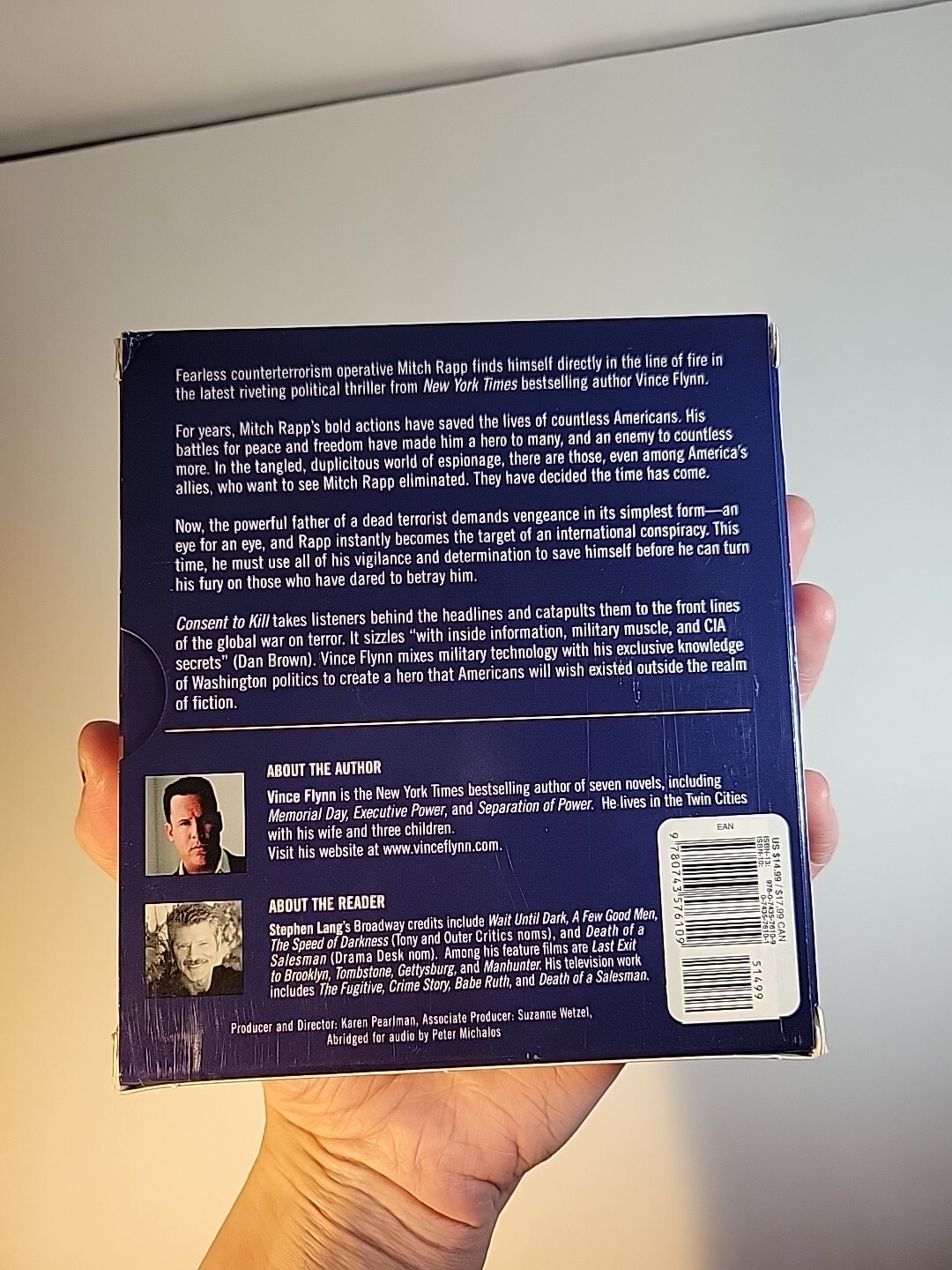Consent to Kill : A Thriller by Vince Flynn (2008, Compact Disc, Abridged…