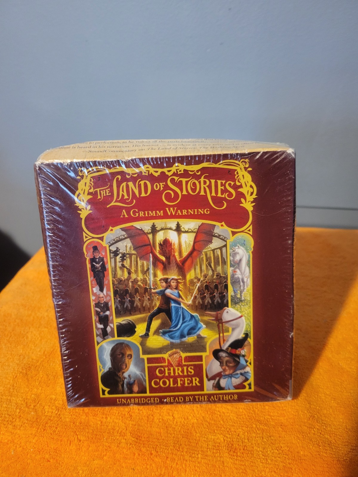 The Land of Stories: A Grimm Warning (The Land of Stories Series) Sealed Read