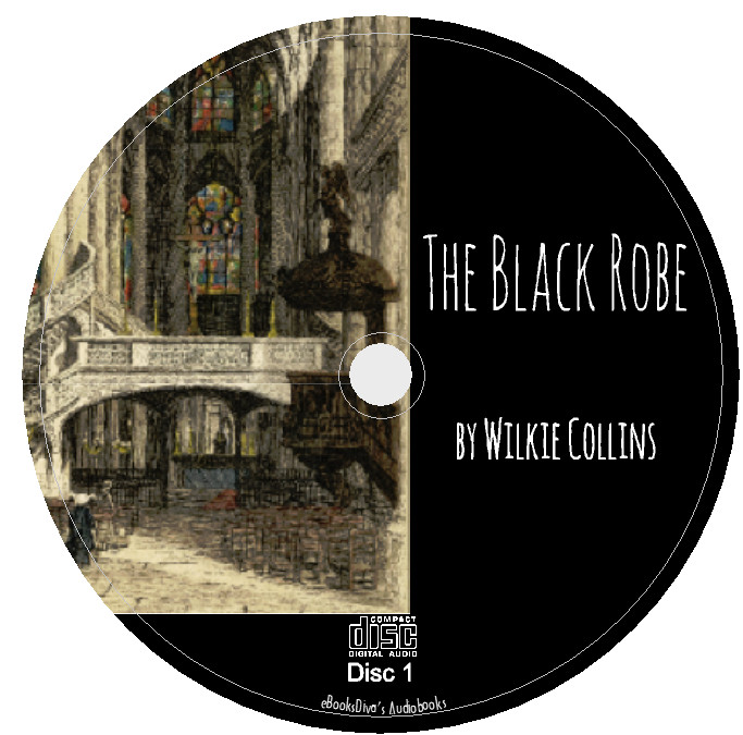 The Black Robe Wilkie Collins Mystery Fiction Audiobook in 11 Audio CDs