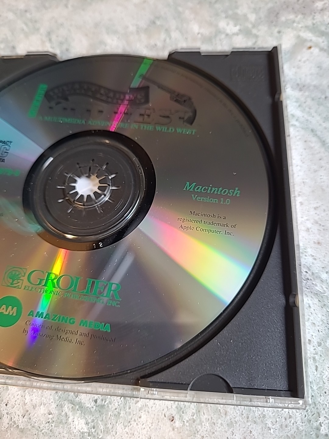 OLD WEST WYATT EARP’S (1994) CD FOR MAC
