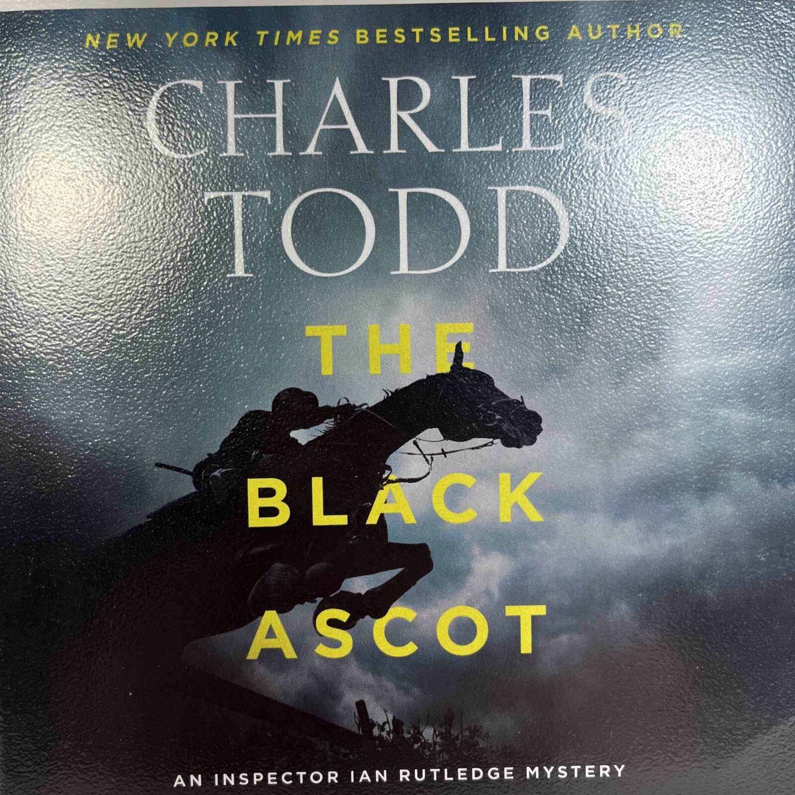 The Black Ascot Inspector Ian Rutledge Mysteries by Charles Todd Audio CD